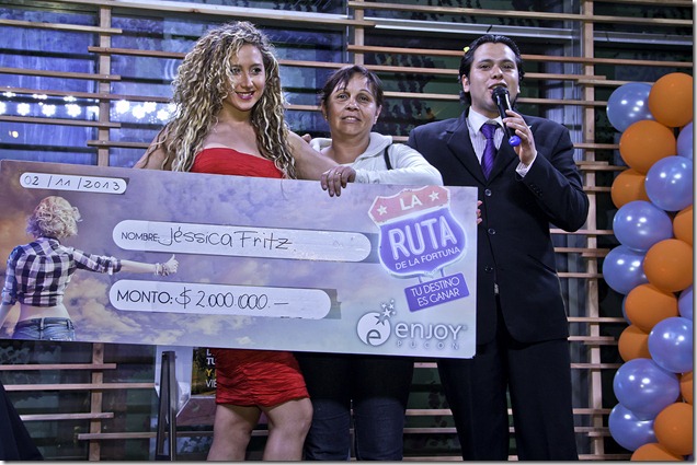 Jessica Fritz (Caburgua) - Ganadora 2 millones