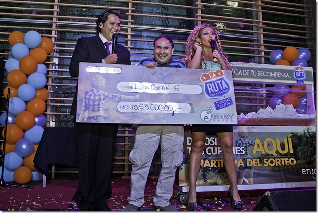 Luis Cofré (Pucón) - Ganador 5 millones