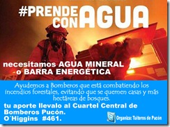 CAMPAÑA BOMBEROS Pucón