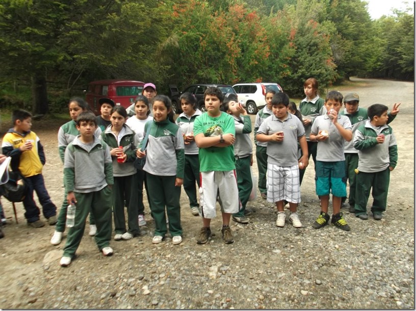 niños  x corrida ambiental