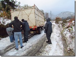 Municipalidad de Pucón trabaja para mantener habilitados los caminos debido a la acumulación de nieve (2)