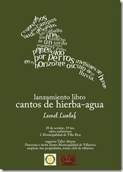 afiche hierba agua