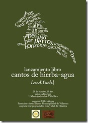 afiche hierba agua