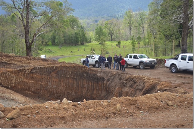 contruccion de base para estanque APR