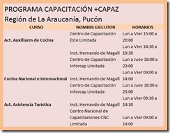 IMAGEN programa capacitación  capaz