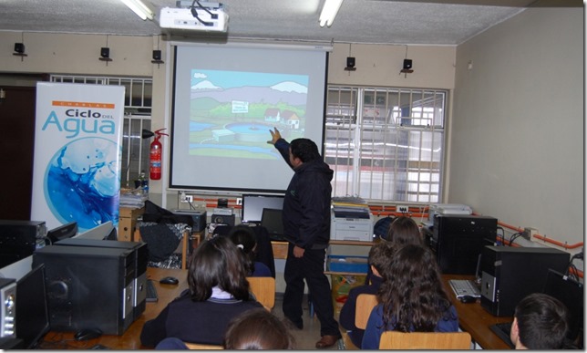 Charla Ciclo del Agua en Colegio Metodista 6