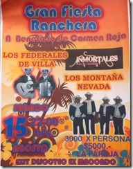 FLYER fiesta ranchera de beneficiencia