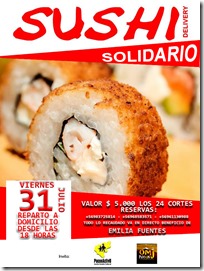 FLYER sushi solidario