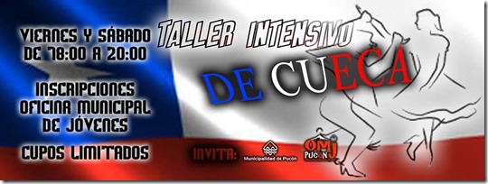 FLYER taller intensivo de cueca