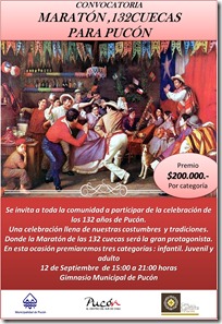 FLYER maratón de las 132 cuecas