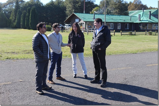 Director Nacional de Aeropuertos visitó aeródromo de Villarrica (1)