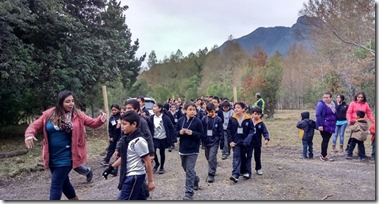 FOTO ensayo evacuación volcánica