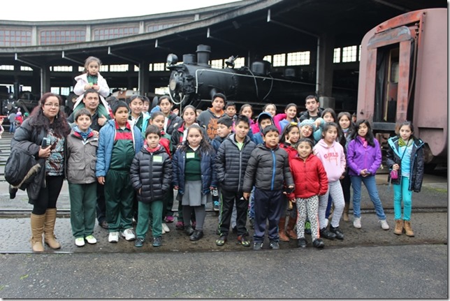 FOTO niños visitan temuco 1