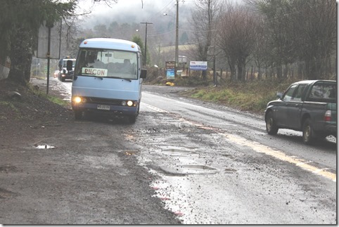 FOTO mal estado de las rutas 2