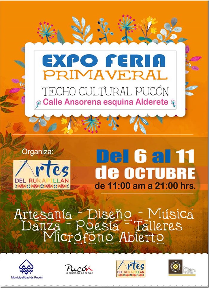 AFICHE expo feria primaveral