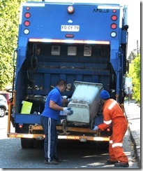 FOTO recolección de basura