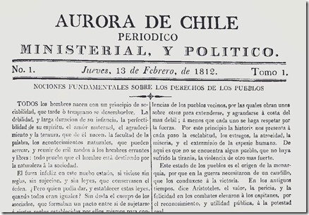 1812-primer-número-de-la-Aurora-de-Chile