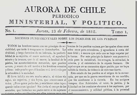 1812-primer-número-de-la-Aurora-de-Chile