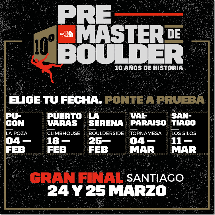 Afiche - Pre Master de Boulder