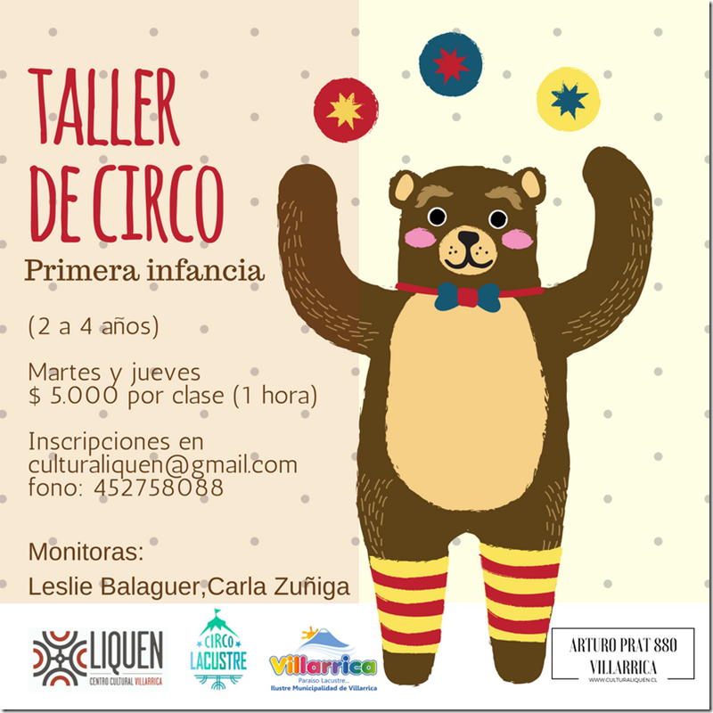 Taller de circo liquen