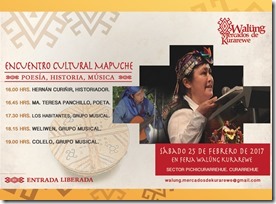 Encuentro cultural mapuche Walüng 250217