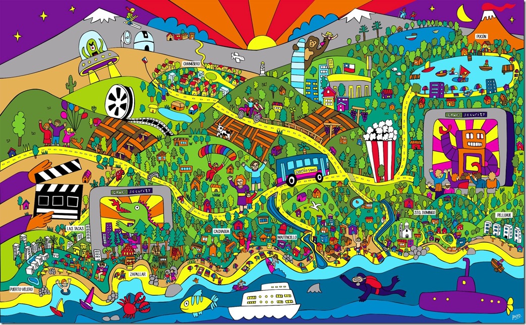 MURAL MAPA SECURITY MOVIETOUR