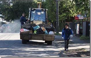 FOTO extracción de basura