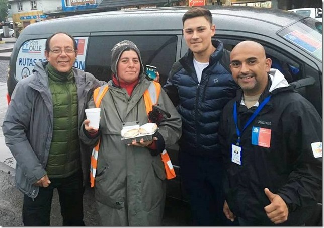 Atencion de personas en situacion de calle en el contexto del Plan de Invierno Ruta Calle