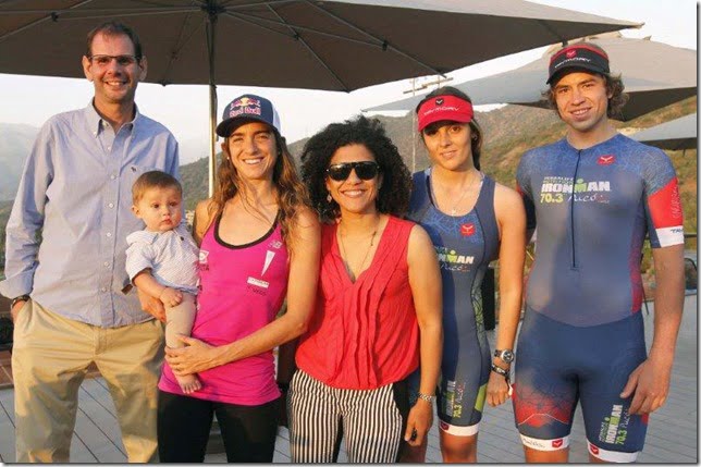 Norberto Petit, Luca Zirpel, Valentina Carvallo, María Victoria Maldonado, Geraldine Neumann y Victor Medina