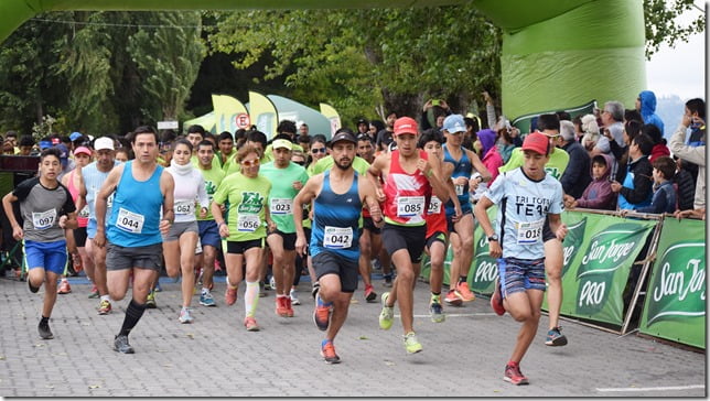 Durante el verano se vivió el deporte en la comuna lacustre  (2)