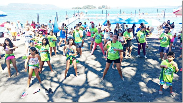 Durante el verano se vivió el deporte en la comuna lacustre  (4)