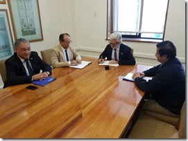 Alcalde de Villarrica como presidente de la AMTL se reúne con Ministro de Obras Públicas (2)