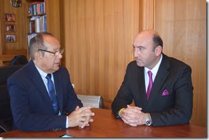Primera autoridad comunal y coordinador Regional SUBDERE 
