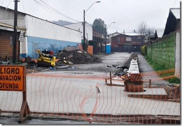 Céntrico pasaje de Villarrica es pavimentado