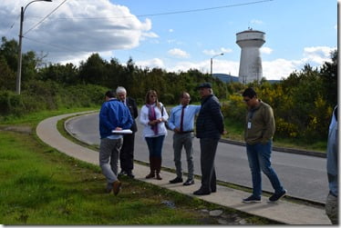 Alcalde Pablo Astete y autoridades regionales recorren terrenos
