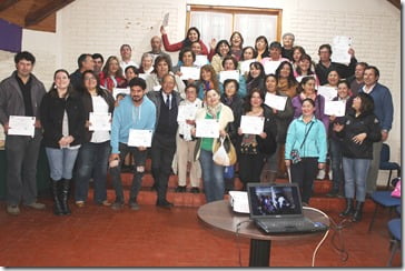 Municipalidad de Villarrica certifica a pequeños agricultores