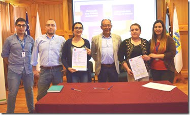 Se realizó firma de entrega de terrenos para el mejorar viviendas en Villarrica