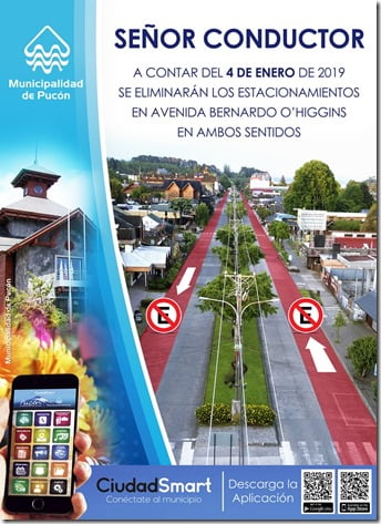 AFICHE eliminación estacionamientos