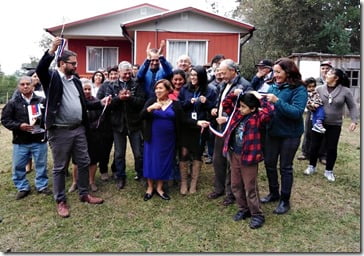 Comité de Vivienda Kumeruca inaugura su casa propia (2)