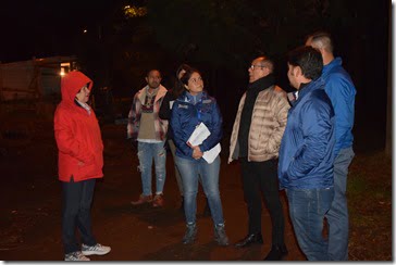 Recorrido nocturno por Ñancul realizó el alcalde Pablo Astete junto a jefe de la PDI y equipos municipales (3)