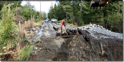 Municipalidad de Villarrica mejora infraestructura de importante camino rural (1)