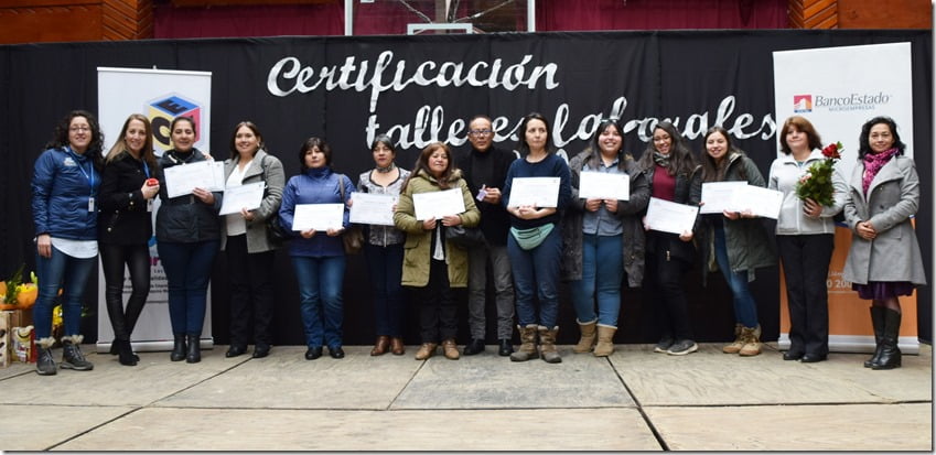 Exitoso cierre de Talleres Laborales en Villarrica (5)