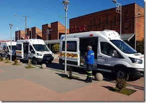 Municipalidad de Villarrica recibe cuatro nuevas ambulancias (2)