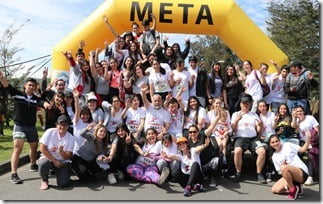 Desarrollan exitosa y participativa corrida familiar