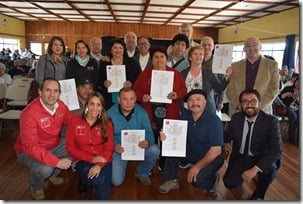 Cerca de 200 vecinos de Villarrica recibieron subsidio para la vivienda (1)