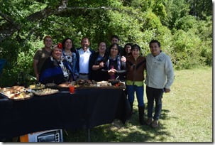 Campesinos de Villarrica realizaron lanzamiento de Temporada de Turismo Rural en Putue (2)