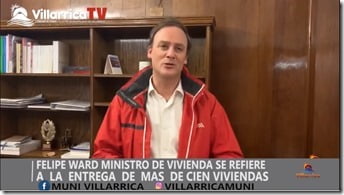 Ministro de Vivienda anuncia subsidios habitacionales a 109 familias de Villarrica (1)