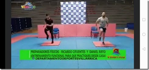 Departamento Municipal de Deportes Villarrica trabaja con actividades deportivas y recreativas a través de su página de Facebook