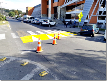 Villarrica trabaja en el mejoramiento de demarcaciones en transitadas calles de la comuna (3)