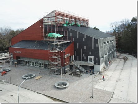 Obras de nuevo Gimnasio en Pucón (1)